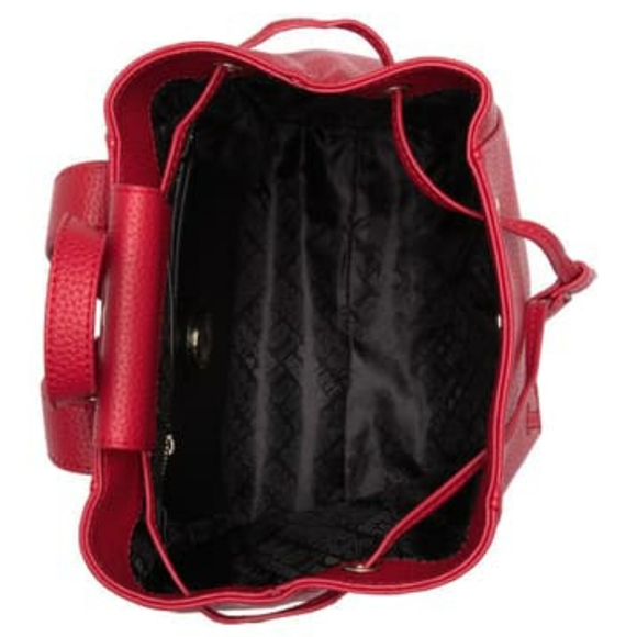 Love Moschino Pebble Red Drawstring Backpack main image 6